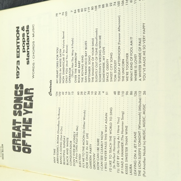 60s 70s Vintage Music Books Lyrics Hits - Picture 6 of 8